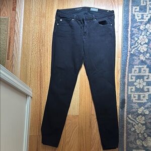 AG Adriano Goldschmied Women's Blue Skinny Jeans